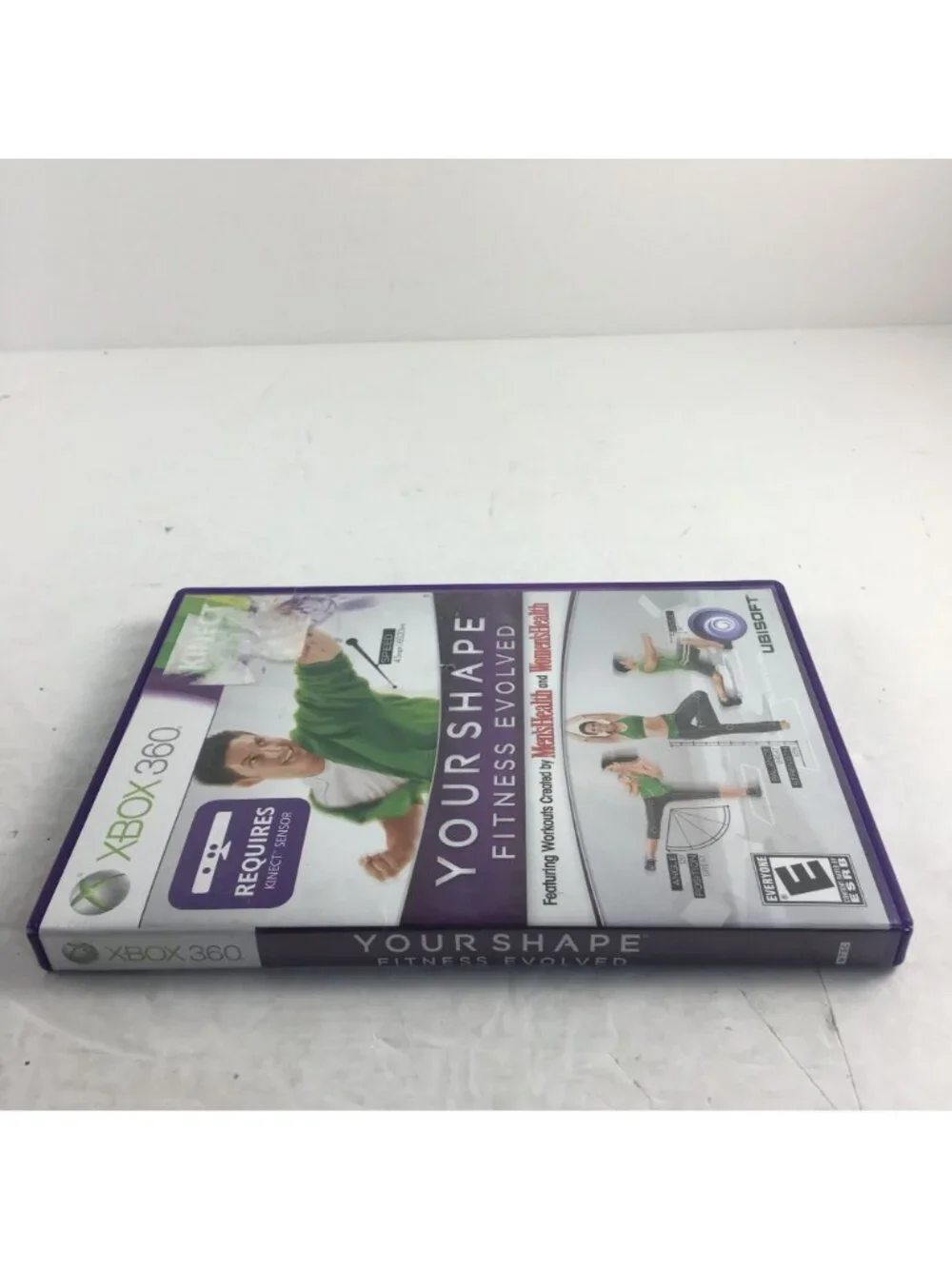 MICROSOFT XBOX 360 KINECT YOUR SHAPE FITNESS EVOLVED GAME MANUAL INCLUDED